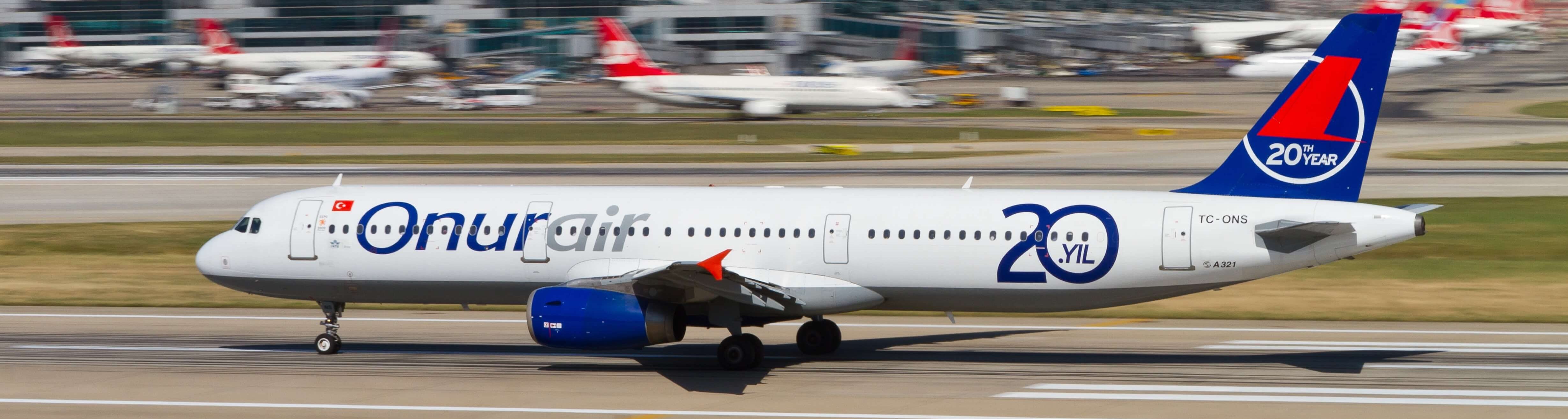 Vallair leases three Airbus A321s to Onur Air in Turkey